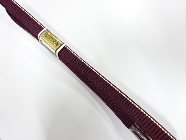 未使用品　正絹　撚り房　手組帯締め